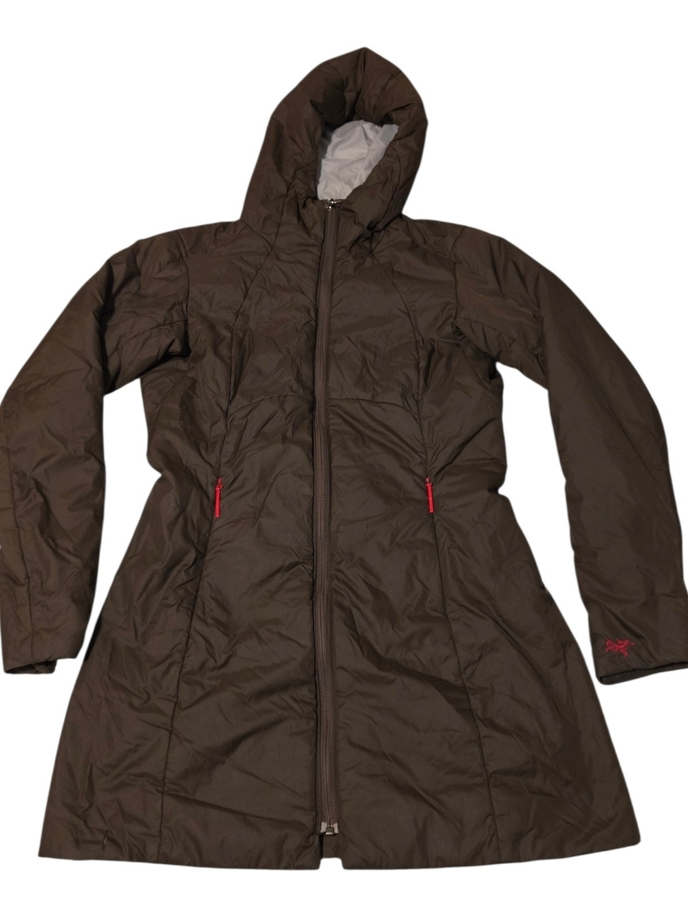 Arc’teryx ARCTERYX  Brown Coat Puffer Insulated Hooded Jacket Women’s Size Small
